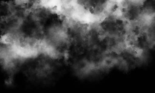 png Humo sobre superposición de fondo negro