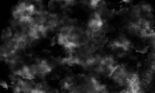 png Humo sobre superposición de fondo negro