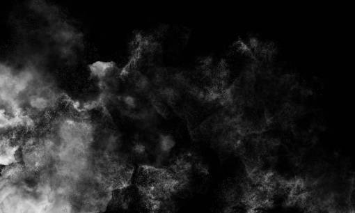 png Humo sobre superposición de fondo negro