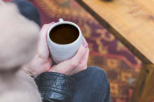 elaborate black  brewed coffee  drink  cup  white  people  woman