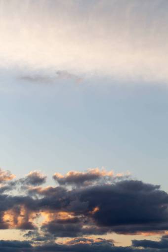 copyspace nubes anochecer amanecer hinchado cielo escena de fondo