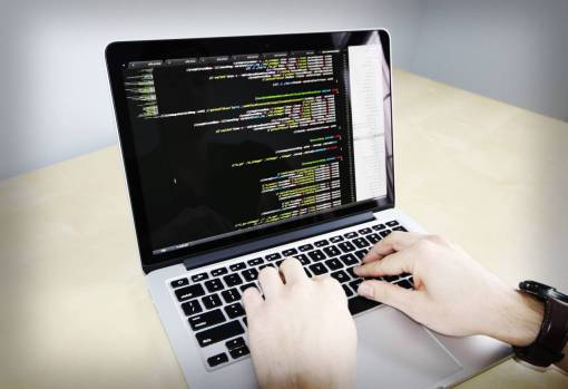 programa codificación negocio trabajo macbook computadora portátil tecnología