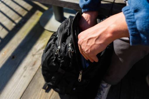 backpacking hands  backpack  travel  bag  close up  person  case