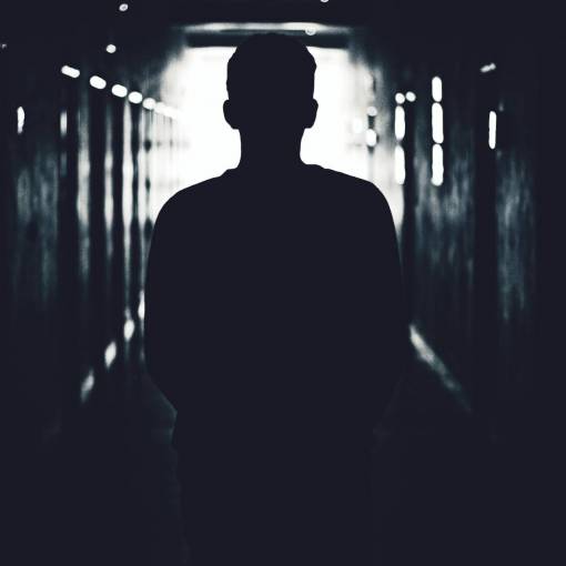 tunnel people  man  walking  alone  dark  tunnel  silhouette
