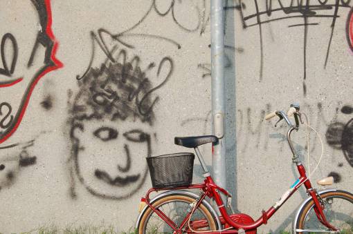 bicycle wall  art  mural  painting  bike  bicycle
