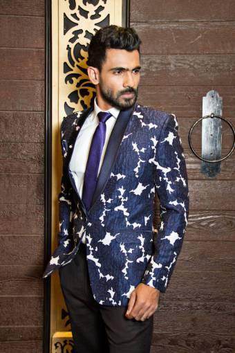 standing-on-one-leg businessman one person men adult suit suit males