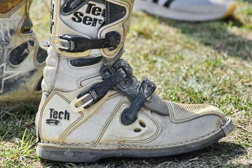 botas par de calzado senderismo pie cuero cordones zapatillas