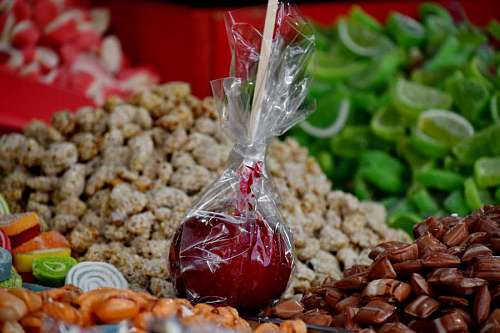 confection candy caramel apple confectionery sugar ingredients dry lollipop health kb