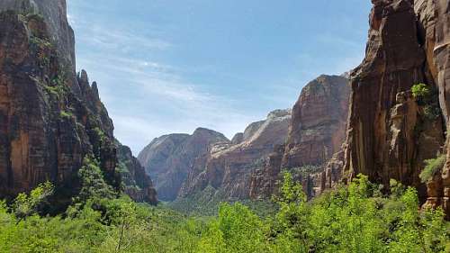 ravine mountain valley canyon landscape nature cliff mountains sandstone range rock ravine desert  geology