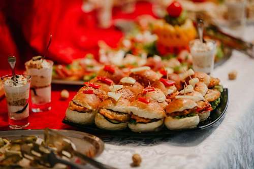 banquet sandwich  fast food  buffet  banquet  dish 