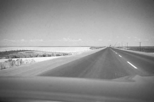 carril emtpy highway road monocromo horizonte paisaje viajes