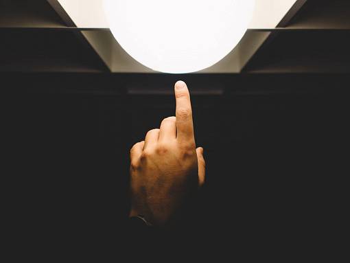 pointy finger  pointing  light  hand  lamp
