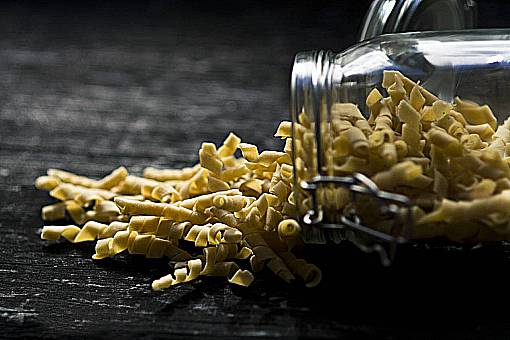 tarro comida pasta tarro cocinar fideos