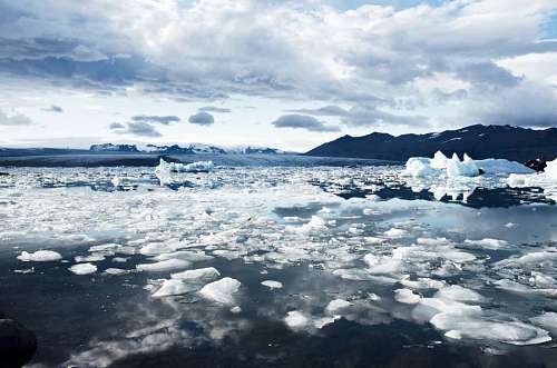 glaciar glaciar hielo montañas nieve frío invierno agua