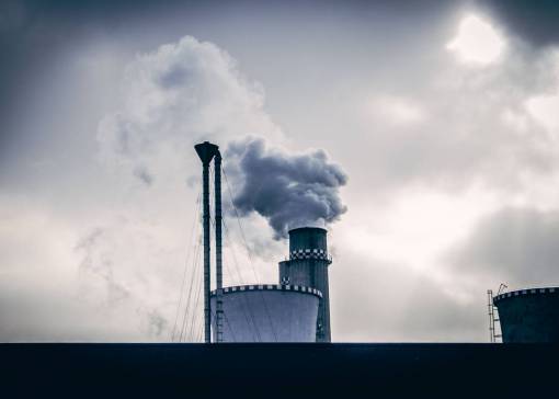 industrial  factory  smoke  silos  sky  clouds  cloudy
