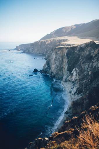 nature  landscape  mountain  coast  beach  shore  sea