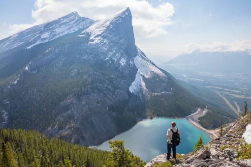 nature  landscape  mountains  slope  summit  peaks  trees