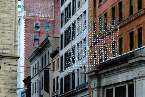 old  city  buildings  brick  stone  glass  windows