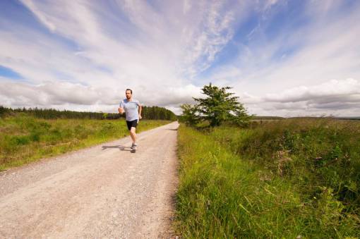 jogging people  man  exercise  jogging  sport  run  road