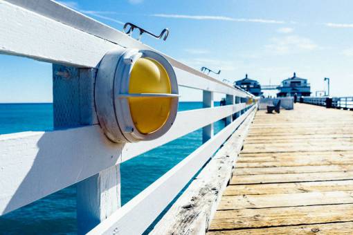 dock muelle muelle sol verano océano mar agua