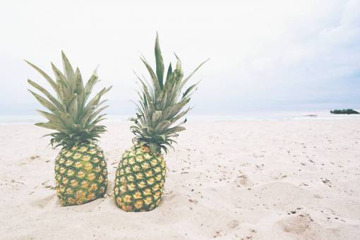 pineapple  dessert  appetizer  fruit  juice  crop  beach