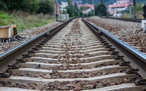 railroad  railway  train tracks  transportation
