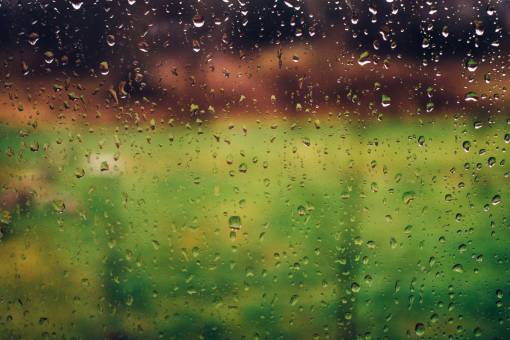 rainy raining  rain drops  wet  window  blurry  nature
