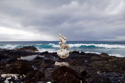rocks  coast  waves  ocean  sea  water  storm