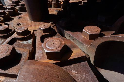 rusted  bolts  close up  equipment  iron  metal  machine