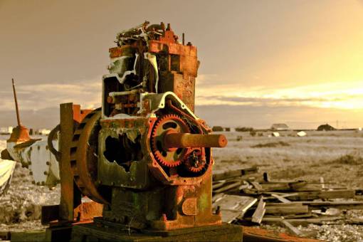 oxidado Motor motor oxidado Sunset Red Coast Engineering