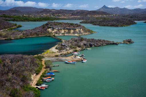caribe Santa Martha Bay Curazao puerto caribeño barcos agua mar