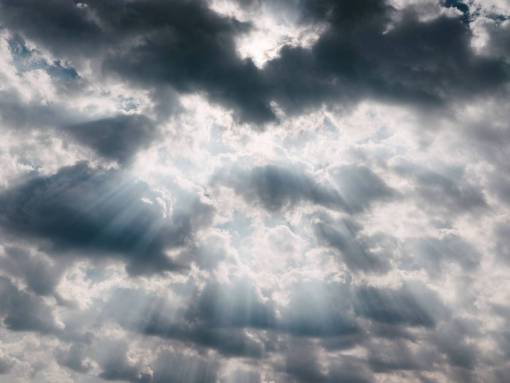 rayo de sol cielo nubes nublado sol rayos luz del sol