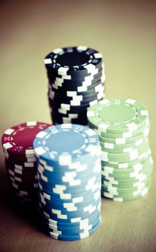 chip Todavía elementos cosas fichas de póquer pilas macro