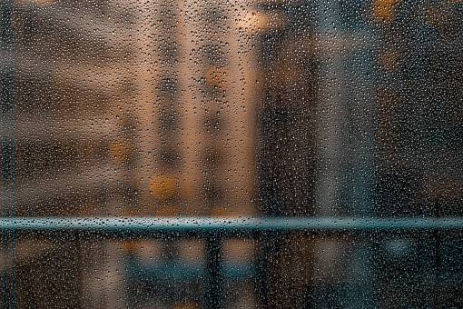 gota de lluvia gotas de agua de lluvia de vidrio mojado