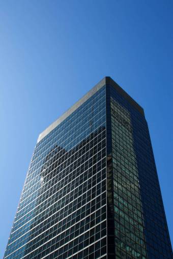 daytime city  building  glass  reflection  sky  skyscraper  perspective