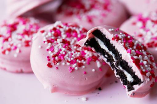 heladas Galletas de colores caramelo dulce horneado bocadillo