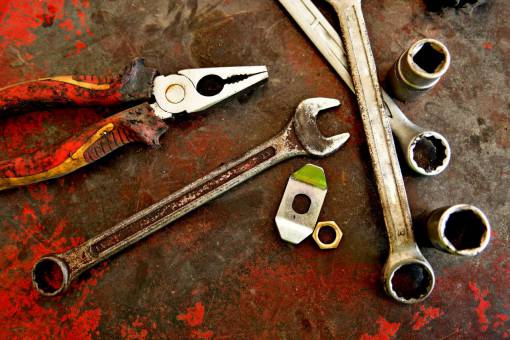 colour colour rust  rust  steel  tools  machine  spanner  pliers