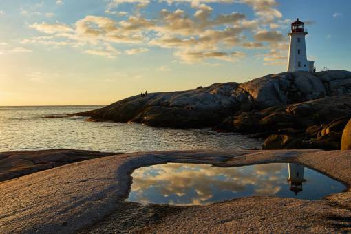 lighthouse  sky  architecture  rock  coast  ocean  island