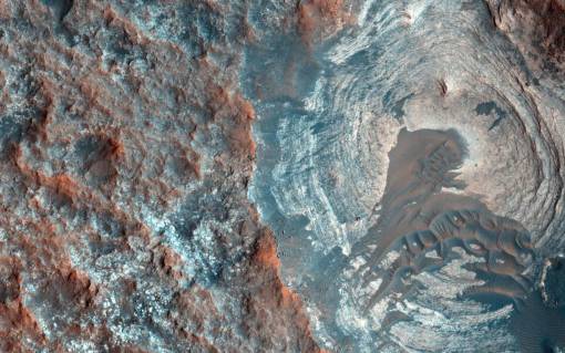 nasa nasa marte cajón oscuro dunas superficie