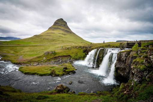 lush nature  landscape  mountains  cliff  water  waterfalls  stream