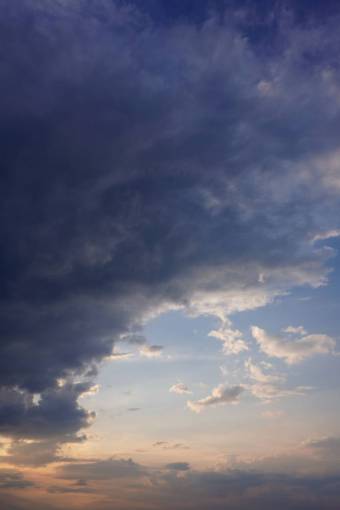 vertical pastel  clouds  dusk  sunset  sky  scene  cloudscape