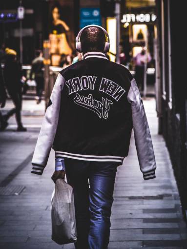 jacket people  man  guy  walking  street  jacket  city