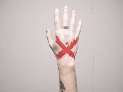 cross-country people  man  hand  tattoo  paint  art  red
