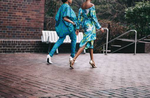 stiletto people  woman  fashion  catwalk  runway  street  bricks