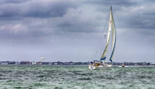 boating-activity sailing  sail boat  water sports  salt life  boating  hdr photo
