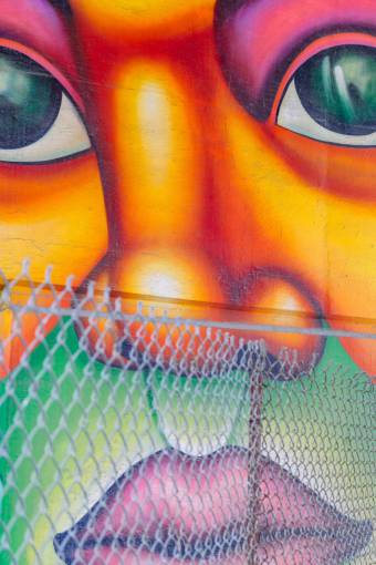 graffiti wall  art  mural  painting  graffiti  fence  wire
