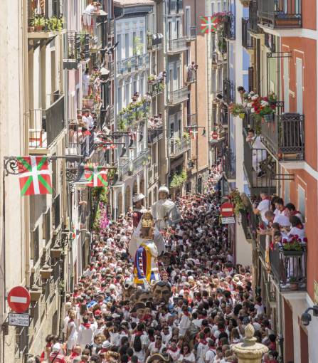 San Fermin Festival in Pamplona, Spain