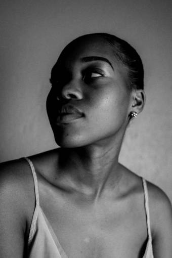sensuality young adult adult portrait