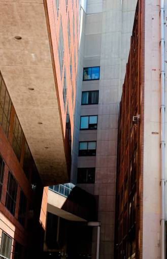 arquitectura abstracta estructura edificio perspectiva ciudad moderno