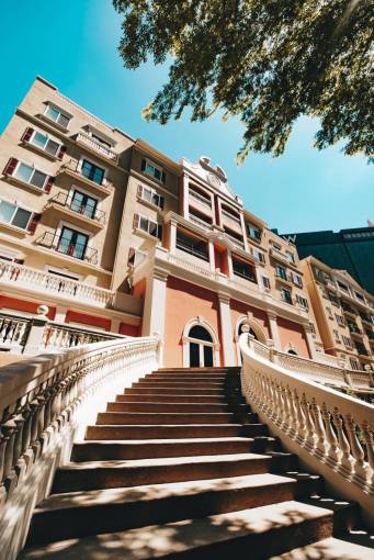 arquitectura edificio infraestructura escalera
